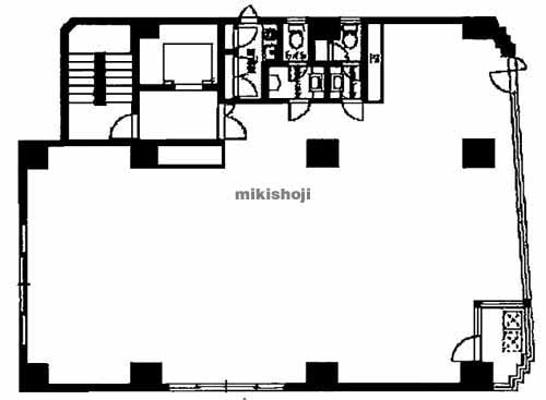 桜新町・用賀のフレックス三軒茶屋 平面1