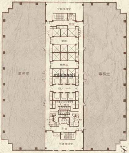 豊洲・枝川・青海・有明の豊洲ＯＮビル 平面1