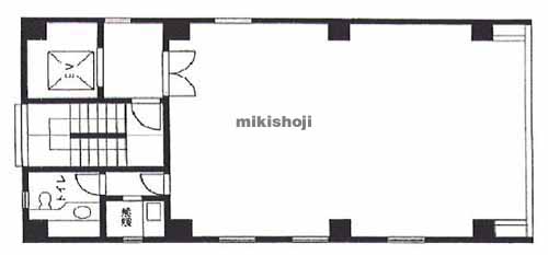 南麻布・元麻布・麻布十番の丸井ビル 平面1
