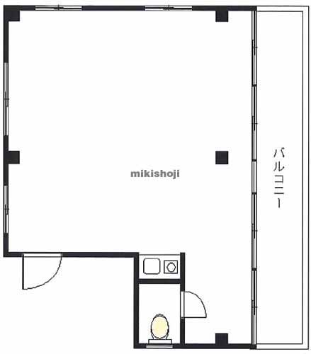 高輪のタチバナビル 平面1