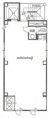 茅場町サウスビルディング 平面1