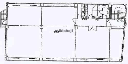 箪笥町・矢来町のＫＳアクスビル 平面1