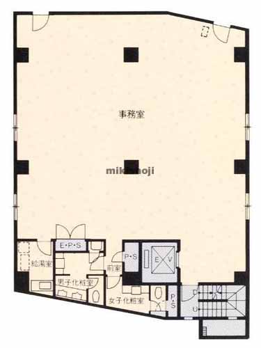荻窪・上荻の荻窪福智ビル 平面1