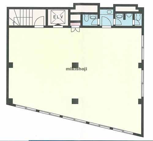 代々木・元代々木町のＡＸＩＳビル 平面1