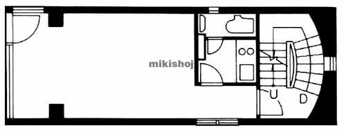 上大崎のＷＡＶＥ　ＢＬＤＧ　Ｍｅｇｕｒｏ 平面1