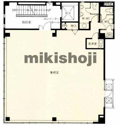 クレス不動産神田ビル 平面1