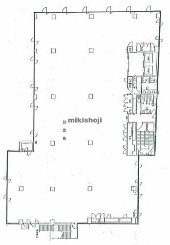 新小川町・山吹町のＴＨＥ　ＰＯＲＴＡＬ　ｉｉｄａｂａｓｈｉ 平面1