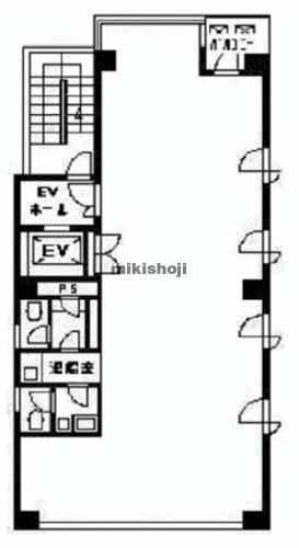 友輪ビル 平面1