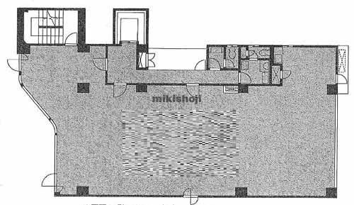 西麻布のフィルドア西麻布 平面1