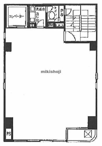 飯田ビル 平面1