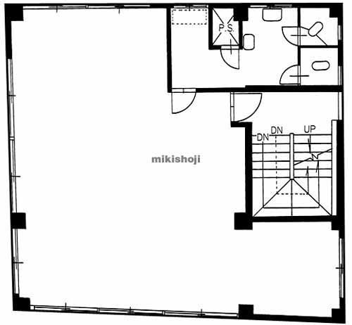 代々木・元代々木町の新宿東洋ビル 平面1