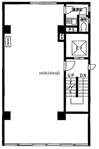 九段北の九段丸石ビル 平面1