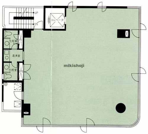 築地小川ビル 平面1