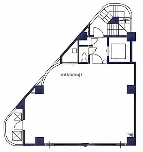 日本橋本石町の日東本石町ビル 平面1