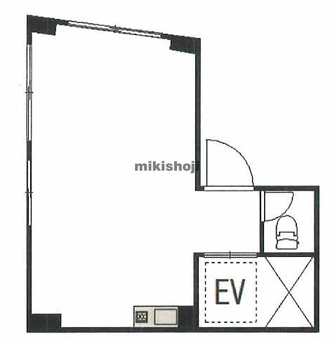 千駄ヶ谷のＮＳ６ビル 平面1