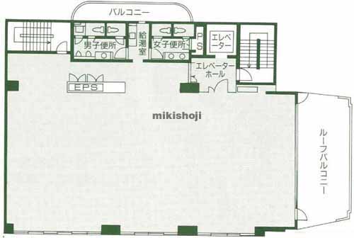 広尾の広尾ＯＮビル 平面1