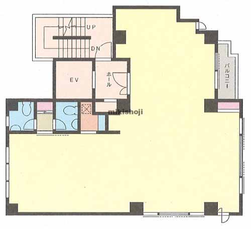 西麻布の西麻布尾花ビル 平面1