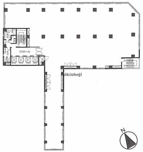西五反田のＢＲ五反田ビル 平面1