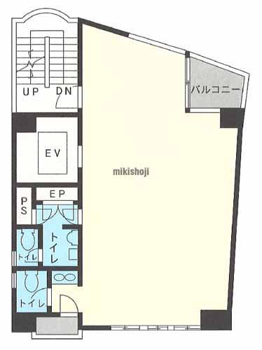 西新宿の武居西新宿ビル 平面1