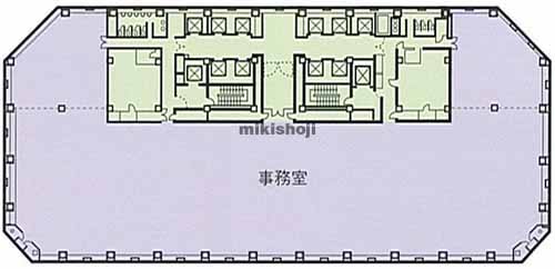 南大井の大森ベルポートＡ館 平面1