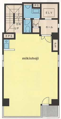 人形町合田ビル 平面1