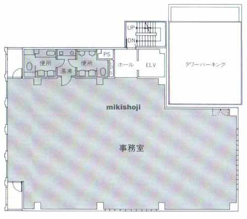蒲田・西蒲田・蒲田本町・新蒲田の蒲田トーセイビルⅢ 平面1