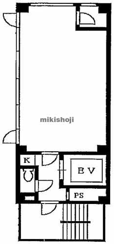 ノアーズアーク虎ノ門 平面1