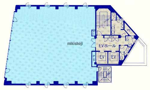南池袋のＨＩ池袋ビル 平面1