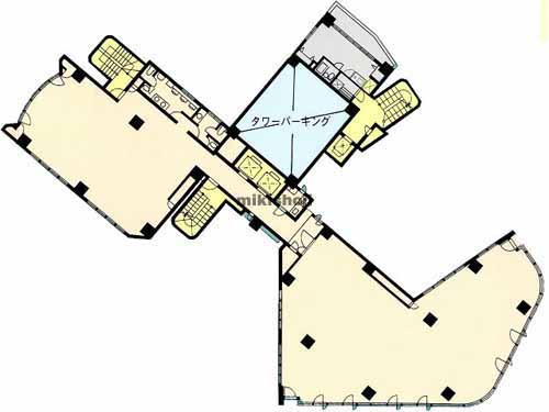 日暮里駅前中央ビル 平面1