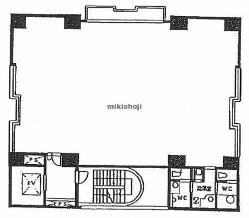 恵比寿幸和ビル 平面1