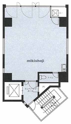 南平台町の南平台野坂ビル 平面1