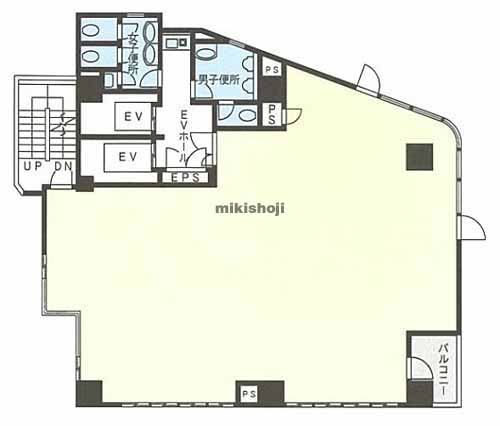 白山の白山麻の実ビル 平面1