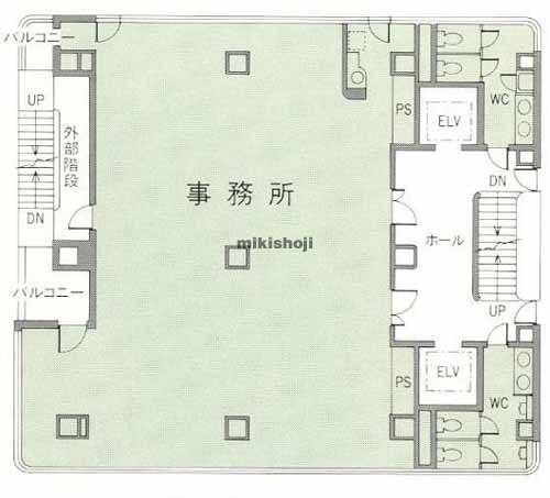 西池袋の池袋ＫＴビル 平面1