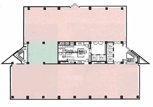 豊洲・枝川・青海・有明のサンイースト辰巳 平面1