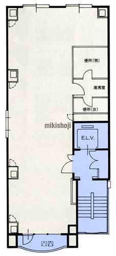 小伝馬町・大伝馬町のパインランドビル 平面1