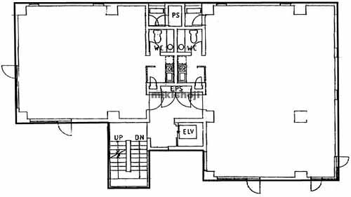 麻布台・東麻布の福神館 平面1