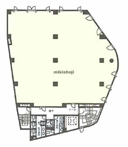 下高井戸・方南・浜田山の甘酒屋ビル 平面1