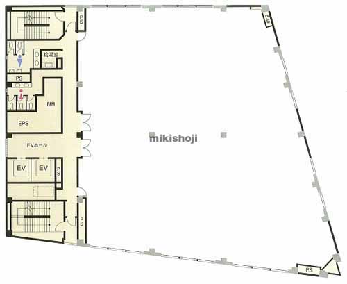 目白台・関口の住友不動産江戸川橋駅前ビル 平面1