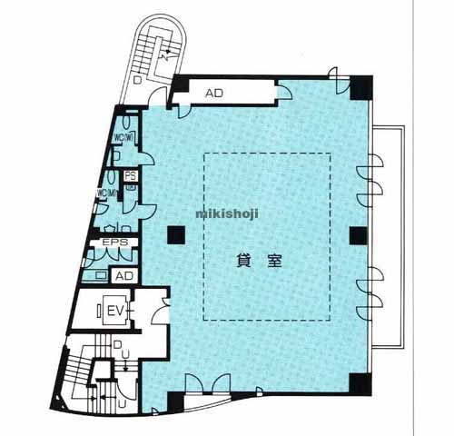 ステージ神宮前Ⅱ 平面1