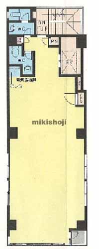 西池袋の国土西池ビル 平面1