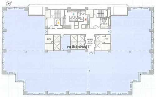 虎ノ門・愛宕の神谷町ＭＴビル 平面1