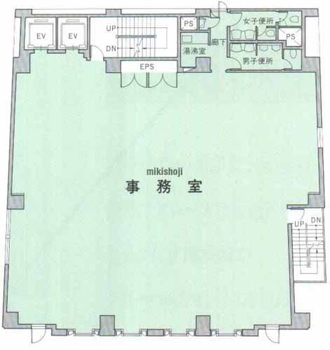キーストーン赤坂ビル 平面1