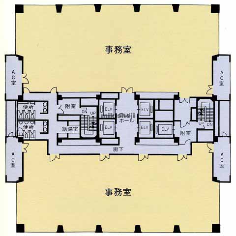 ピアシティ芝浦ビル 平面1