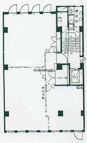 三恵ビル 平面1