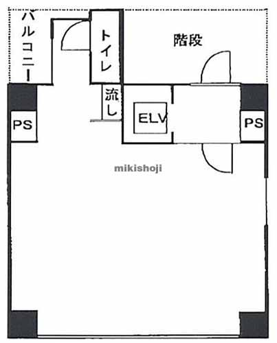 虎ノ門浜崎ビル 平面1
