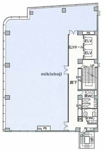日本橋小綱町・蛎殻町のヒューリック蛎殻町ビル 平面1