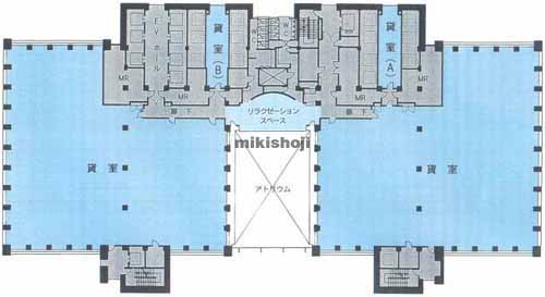 代々木・元代々木町の新宿マインズタワー 平面1