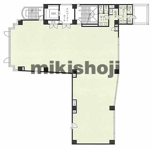 白山の白山ＮＴビル 平面1
