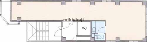 板橋の明石ビル 平面1