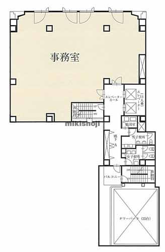 いちご南平台ビル 平面1